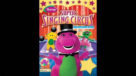 Barney Super Singing Circus The Big Live Tour Trailer Youtube