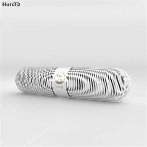 Beats Pill 2.0 Wireless Speaker Gold 3D model - Electronics on Hum3D