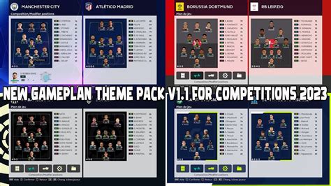 New Gameplan Theme Pack V For Competitions All Patch