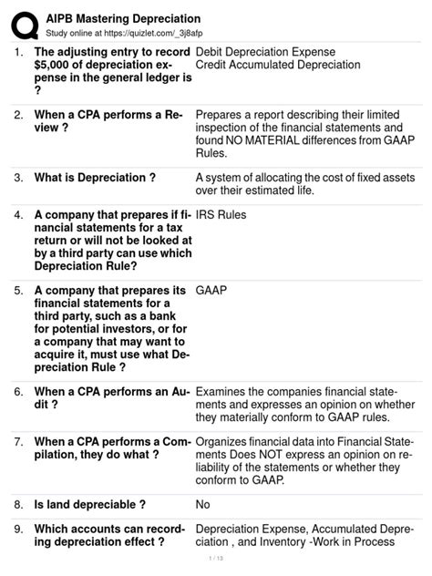 Mastering of Depreciation | PDF | Depreciation | Book Value 