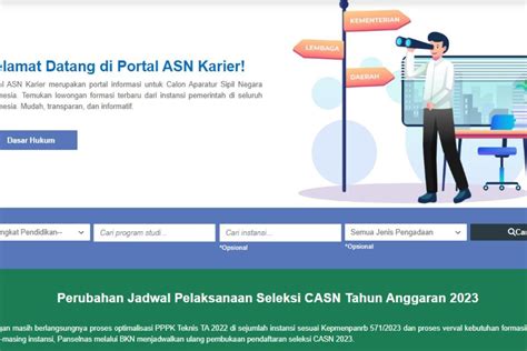 Cara Cek Formasi Cpns Di Sscasn Cek Panduannya Artikel Blog