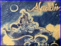 » Aladdin (1992) Movie Soundtrack original cover concept art Disney jasmineOriginal Art Cover