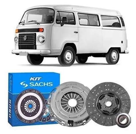 Kit Embreagem Mm Plato Disco Rolamento Vw Kombi Sachs