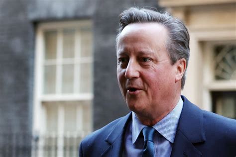 Former Prime Minister David Cameron Named British Foreign Secretary In