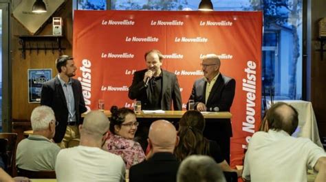 Nouvelle Patinoire Sierre Eddy Beney Et Pierre Kenzelmann Croisent