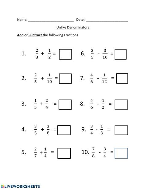 Adding Three Fractions Worksheets - Worksheets Library