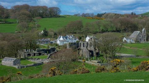 Dundrennan Abbey. Where Mary, Queen of Scots, spent her last night ...