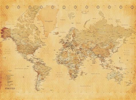 Antique World Map Wallpapers Top Free Antique World Map Backgrounds