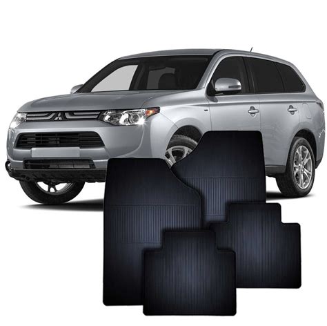 Tapete De Borracha Slim Mitsubishi Outlander