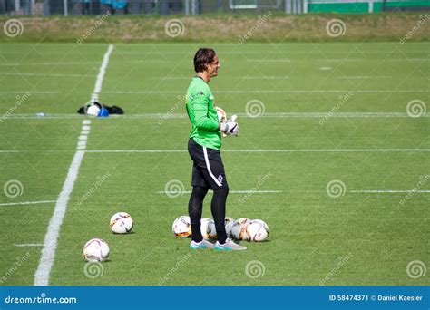 Goalkeeper Yann Sommer In Dress Of Borussia Monchengladbach Editorial