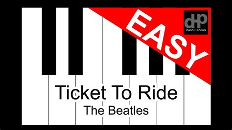 Ticket To Ride The Beatles Easy Mode Youtube