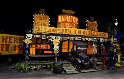 Cars Land Rides Lizzie In Radiator Springs Racers Comin Flickr