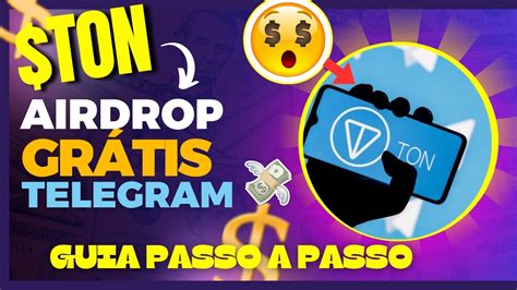 AIRDROP GRÁTIS OFICIAL DO TELEGRAM Simples e Fácil RECOMPENSA