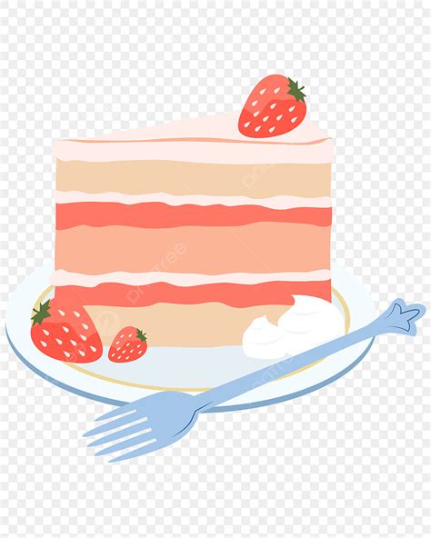 Hand Drawn Banner Clipart Png Images Vector Hand Drawn Cartoon Cake