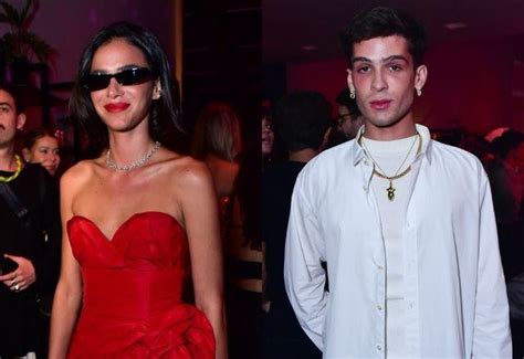 Sbt Tv Bruna Marquezine E Jo O Guilherme Curtem Festa Juntos