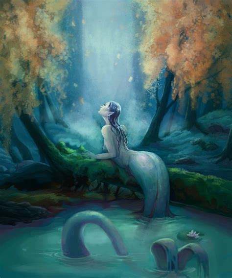 Mermay 20 Rina Sæthra On Artstation At Artworkq9ankp Artwork