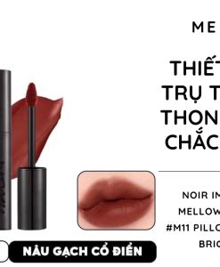 Son Merzy M Pillow Talk Brick Màu Nâu Gạch Đẹp Nhất Hot Nhất