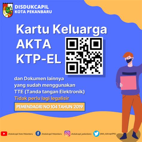 Ktp El Dan Format Digital Tidak Perlu Legalisir Disdukcapil Kota