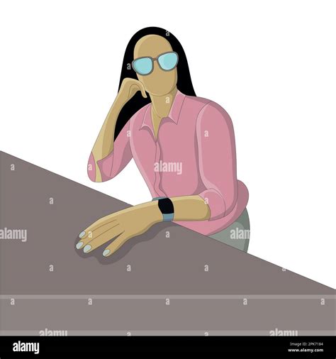 Chica Joven Y Hombre Adulto Imágenes Vectoriales De Stock Alamy