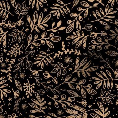 Harvest Flowers Fabric | Spoonflower