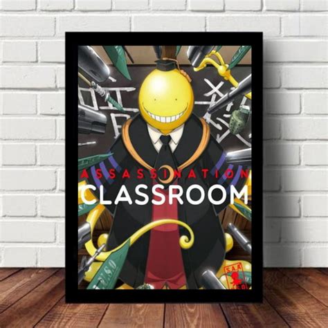 Quadro A5 Assassination Classroom Anime Elo7