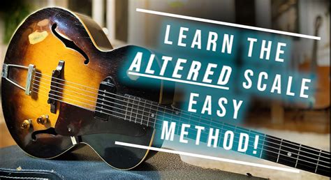 The EASIEST Way To Learn The Altered Dominant Scale Aldo Spadaro