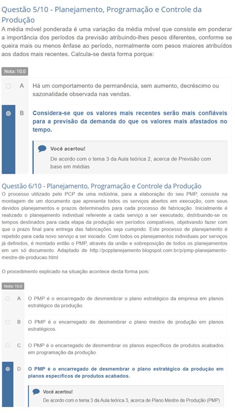 Atividade Pr Tica Planejamento Programa O E Controle Da Produ O