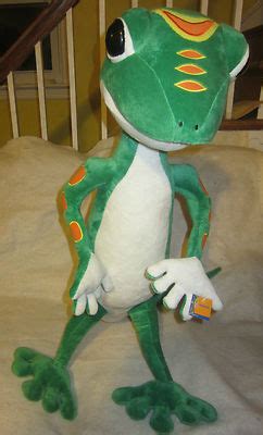 3 Foot Tall Geico Gecko Giant Plush Doll Limited Edition Rare New with ...