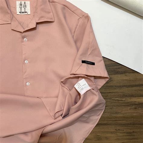 The D Land Factory Authentic Open Collar Shirt Kemeja Kerah Terbuka