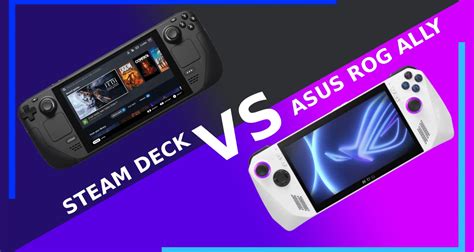 Asus Rog Ally Vs Steam Deck Explosion Of Fun