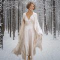 The Winter Bride A Photo Editorial By Becky Yee Lingerie Briefs By