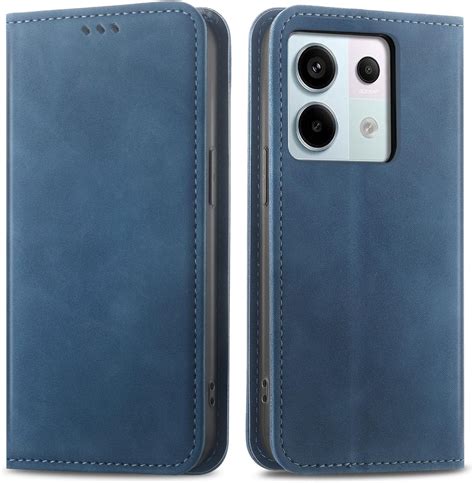 MOJIA Coque pour Xiaomi Redmi Note 13 5G Étui Portefeuille Folio en