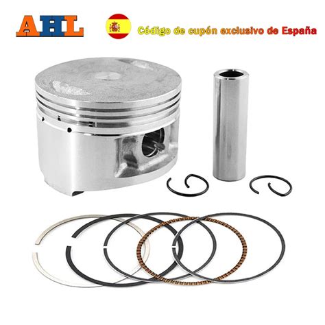 Kit De Anillos De Pist N Para Motor De Motocicleta Ahl Mm Para