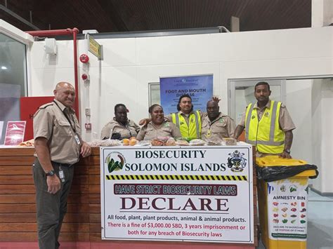 Cook Islands Bolster Solomon Islands Biosecurity Measures Cook