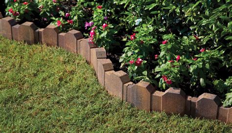 Curved Scalloped Concrete Garden Edging - Garden Design Ideas