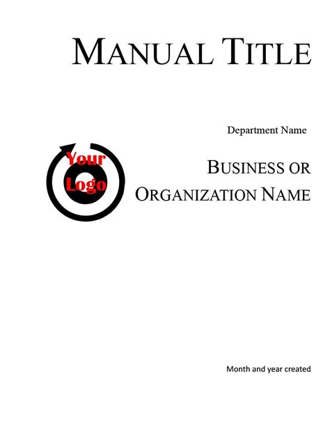 40 Free Instruction Manual Templates [Operation / User Manual]