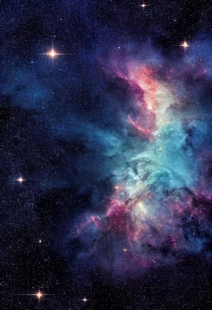 Premium Photo Hd Wallpaper Of Space Stars Galaxy Nebula 3d Rendering