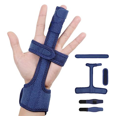 Buy Rishaw Finger Splints Set With Wrist Brace Trigger Finger Splint