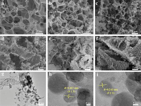 Sem Images Of A Pure N Doped Porous Carbon Matrix B N Cn Co O C D