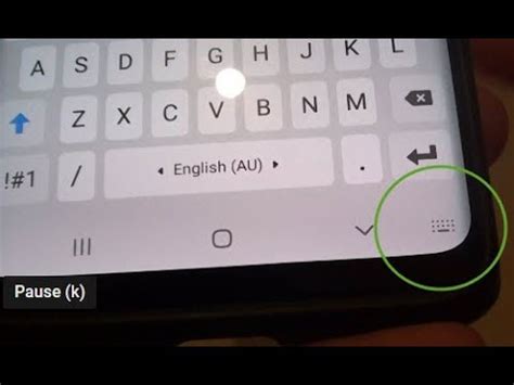 Samsung Galaxy S9 How To Show Hide Keyboard Button In Navigation Bar