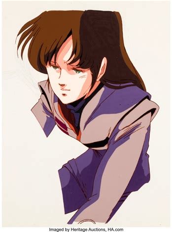 Super Dimension Fortress Macross Misa Hayase Production Cel And