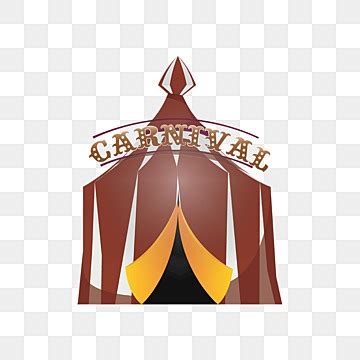 Carnival Tent Vector Hd PNG Images Carnival Circus Tent Welcome