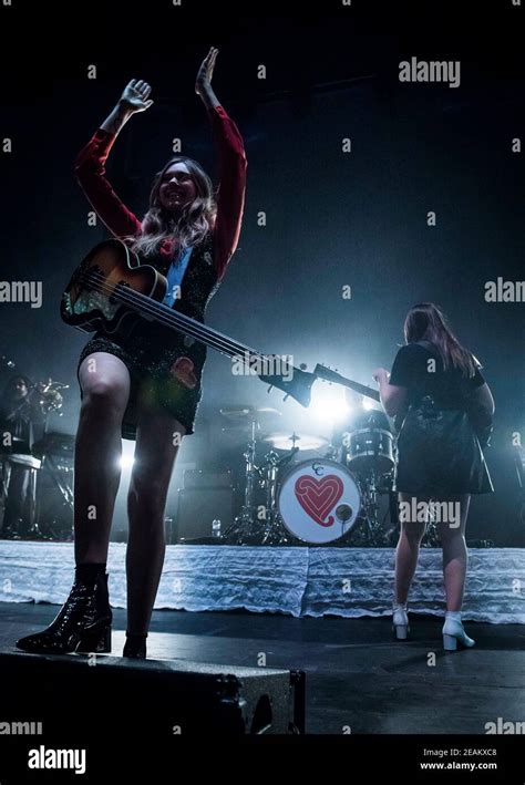 Johanna Soderberg And Klara Soderberg Of First Aid Kit Perform Live On