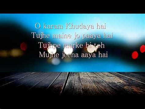 Atif Aslam Tere Sang Yaara Lyrics By S A Studio Best Lyrical Song