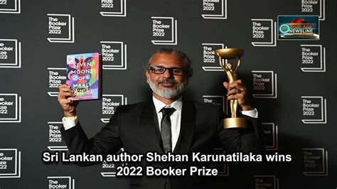 Sri Lankan Author Shehan Karunatilaka Wins 2022 Booker Prize YouTube