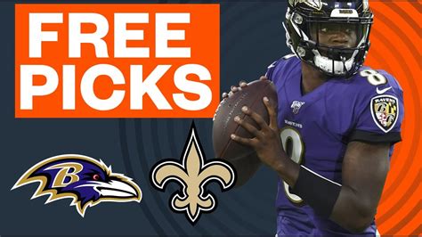 Top Mnf Ravens Vs Saints Picks Week Football Predictions Youtube