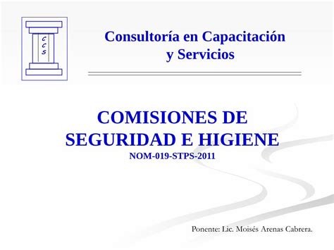 Pdf Comisiones De Seguridad E Higiene Pdf Filemala Capacitaci N