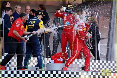 F Star Charles Leclerc Makes History At Monaco Grand Prix Wins Home