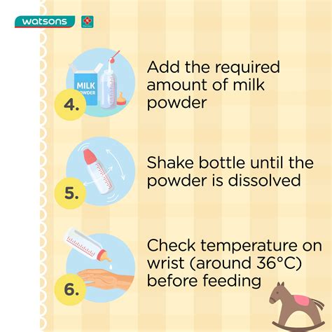 How To Prepare A Baby Milk Formula Feed Watsons Philippines