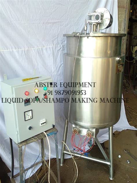 Liquid Soap Detergent Production Line Liquid Soap Making Machines